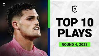 The top 10 plays from Round 4 of 2023 | Match Highlights