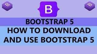 2 - How To Download & Use Bootstrap 5 - Bootstrap CDN - Bootstrap Offline - Bootstrap (Hindi / Urdu)