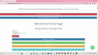 Javascript Google Drive API CRUD App Online Free Tool to Earn Money Using Adsense & Ezoic Ad