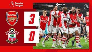 Arsenal vs Southampton 3-0 | All Goals & Highlights | Premier League 2021/22 | Matchday 16