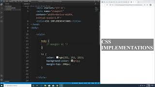 CSS Tutorial Inline, Internal & External CSS Web Development Must Watch English