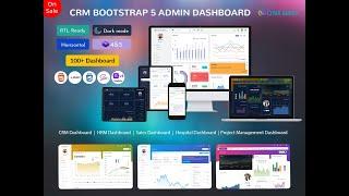 Crmx Admin - CRM Ui Framework And Bootstrap 5 Admin Dashboard