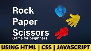 Rock Paper Scissors Game | Web Development Project | HTML, CSS, JS | Web Tech