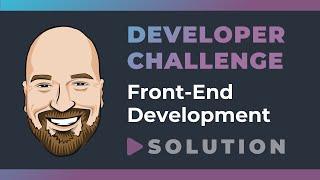 Solution: Front-End Development Challenge in C#