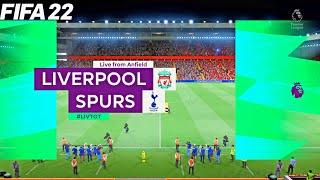 FIFA 22 | Liverpool vs Tottenham Hotspur - English Premier League 2021/22 - Full Gameplay