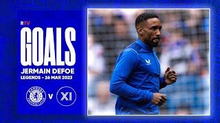 LEGENDS GOAL | Jermain Defoe | Rangers Legends 2-2 World Legends