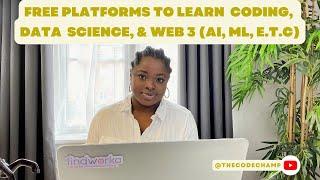 Free Platforms and Resources to Learn Coding, Data Science & Web3 Technologies.#ai #ml #coding #data