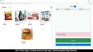 #117 Final steps | Simple point of sale app in php & javascript | Quick programming tutorial