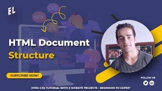 HTML-CSS Tutorial Lesson 3: HTML Document Structure