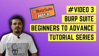 Burp Suite tutorial || #VIDEO 3 || burp suite tutorial for beginners || Cyber World Hindi