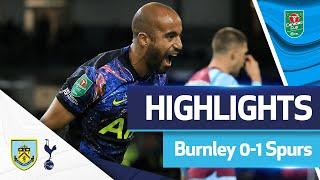 Lucas header sends Spurs to Carabao Cup quarter-final! | Burnley 0-1 Spurs | Extended Highlights