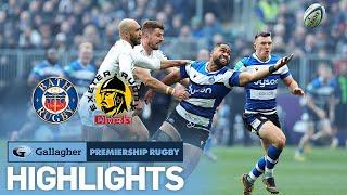 Bath v Exeter - HIGHLIGHTS | Fantastic Five Try Win! | Gallagher Premiership 2022/23