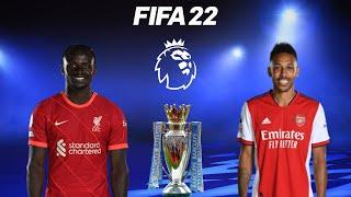 FIFA 22 | Liverpool vs Arsenal - Premier League 2021/22 - Full Match & Gameplay