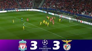 Liverpool vs Benfica |3-3| UEFA Champions League 2021/22 | Match Highlights