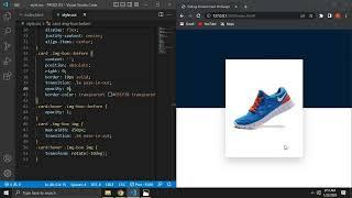 Learn how to create Ecommerce product in html and css no javascript or jQuery