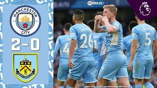 Manchester City vs Burnley 2-0 | All Goals & Highlights | Premier League 2021/22 | Matchday 8