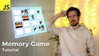 Awesome Vanilla JavaScript Memory Card Game Tutorial