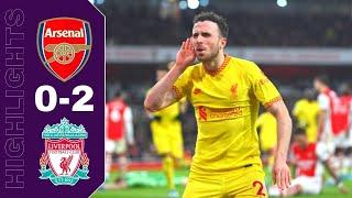 Arsenal vs Liverpool 0-2 Highlights All Goals | Premier League - 2021/2022