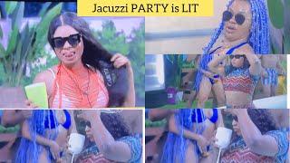 LIT JACUZZI FRIDAY PARTY IN BIG BROTHER’S HOUSE