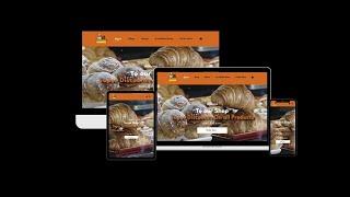 Fully Responsive Bakery Website using HTML CSS JAVASCRIPT | Step by Step Tutorial