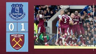 Everton vs West Ham United 0-1 | All Goals & Highlights | Premier League 2021/22 | Matchday 8