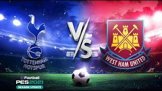 Tottenham Hotspur vs West Ham United | Premier League 2022/23 | eFootball PES Gameplay