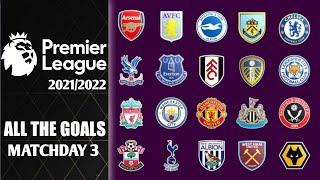 All Results & Goals • Premier League 2021/2022 • 28 - 29 August 2021