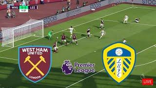 West Ham United v Leeds United Premier League Game Week 22 eFootball 2022`