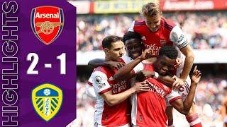 Arsenal vs Leeds United 2-1 Highlights Goals | Premier League 21/22