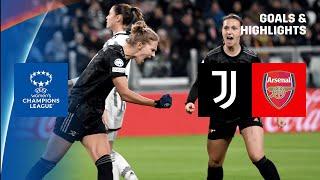 TIGHT AT THE TOP | Juventus vs. Arsenal Highlights (UEFA Women's Champions League 2022-23)