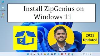 How to Install ZipGenius on Windows 11 | Amit Thinks