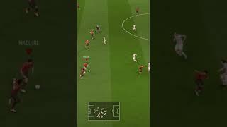 Manchester United counter attack VS Liverpool #shorts #fifa #manchesterunited #ronaldo #liverpool