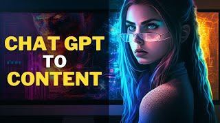 ChatGPT Create FREE CONTENT GENERATOR for YouTube TikTok Instagram