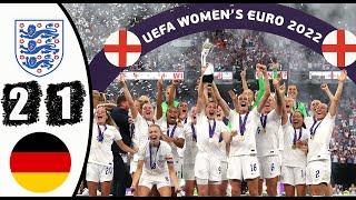 England vs Germany (2-1) | Women's Euros Final 2022 - All Goals and Highlights