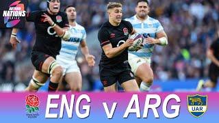 Match Highlights England v Argentina | Autumn Nations Series 2022