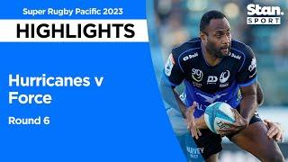 Hurricanes v Force Highlights | Round 6 | Super Rugby Pacific 2023