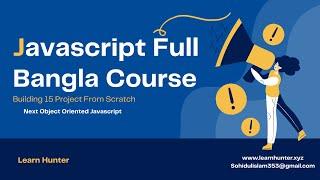 22 Functions |JavaScript Full Complete Course In Bangla | Step By Step For Complete Beginners.