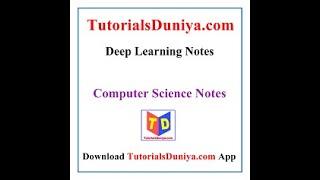 #DeepLearning Notes #Handwritten Complete PDF Download 2022 #TutorialsDuniya #shorts #short