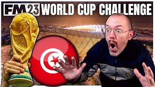 FM23 Tunisia Fight Hard in the World Cup 2022 Challenge | Football Manager 2023