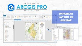 Tutorial ArcGis Pro - Importar Layout de ArcMap