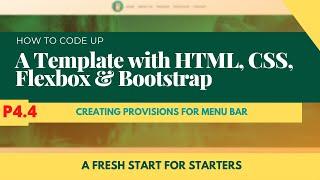 Styling Classes with CSS-part4.4 | Code a Basic web Template with HTML, CSS, Flexbox and Bootstrap