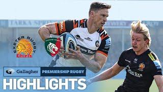 Exeter v Leicester - HIGHLIGHTS | Ashton Equals Try Record! | Gallagher Premiership 2021/22