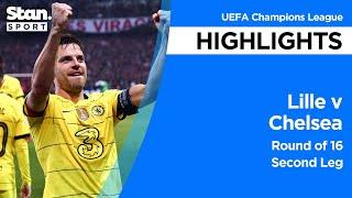 Lille v Chelsea Highlights | 2021-22 | UEFA Champions League