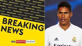 BREAKING! Manchester United agree deal to sign Raphaël Varane for £41m from Real Madrid ????