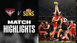 Essendon v Gold Coast Suns Highlights | Round 18, 2022 | AFL