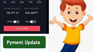 Airdrop Pyment update ???? Airdrop Withdraw Update ???? Solana SCUM Token Pyment Recived