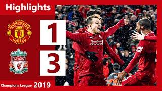 Liverpool FC vs  Manchester United 3-1 | all goals extended highlights | Premier League 2019 | FHD