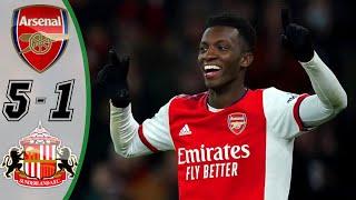 Arsenal vs Sunderland 5-1 - Highlights & Goals Resumen & Goles 2021 HD