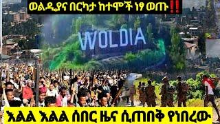 ወልዲያና በርካታ ከተሞች ነፃ ወጡ| ኢትዮጵያ ዜና| Ethiopian news| Feta daily| Zehabesha| Dere News| Esat| ዘሀበሻ ዕለታዊ