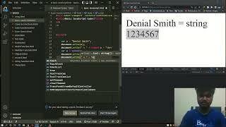 Data Type Part 1 | JavaScript | HTML | CSS | JS | JavaScript Tutorials | Web Developer Studio